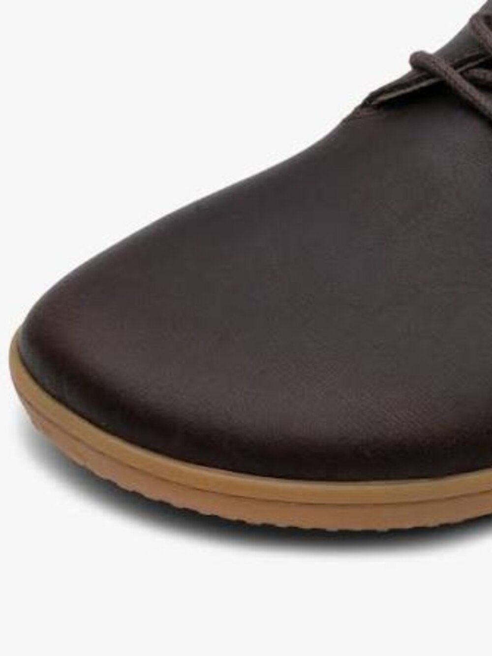 Vivo barefoot RA IV Brown Leather Tie Shoes - EU 45 /US 11.5 - Picture 4 of 7